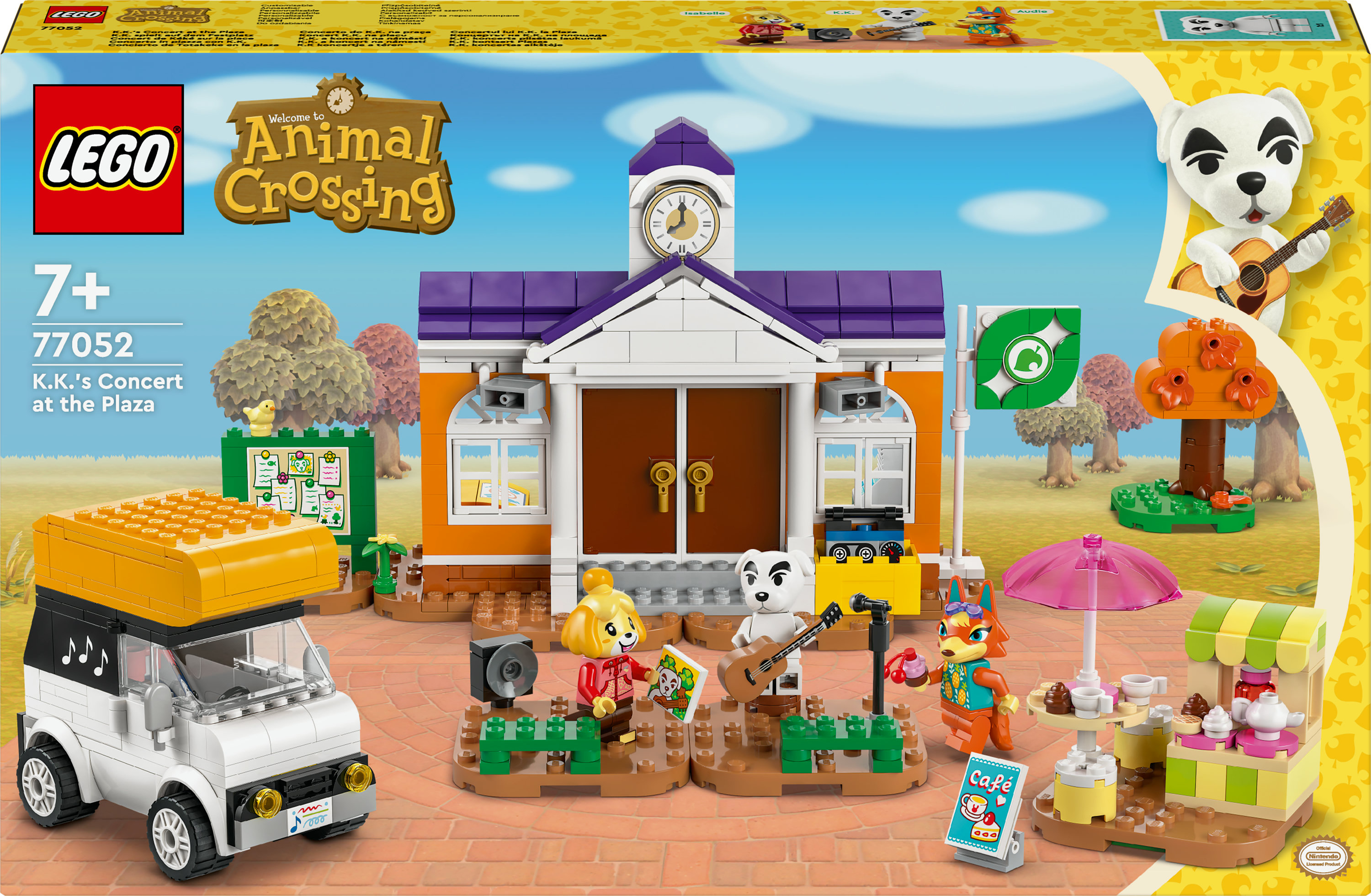 LEGO Animal Crossing 77052 K.K.'s pleinconcert