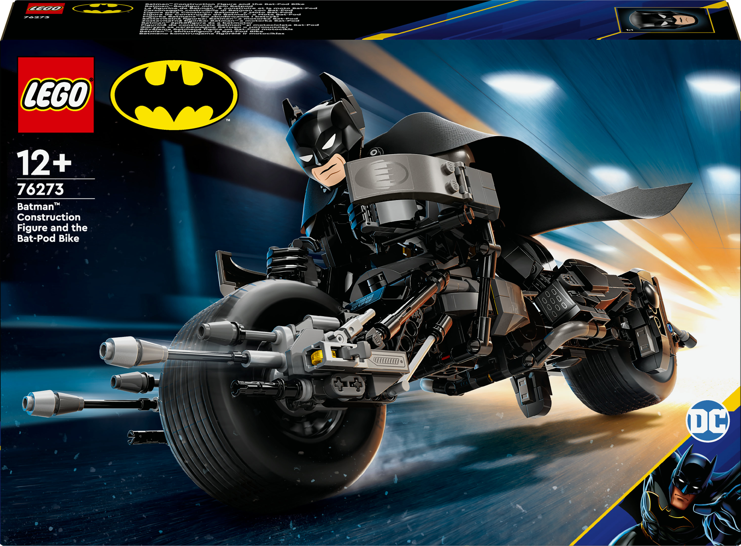 LEGO Batman 76273 bouwfiguur en de Bat-Pod motor