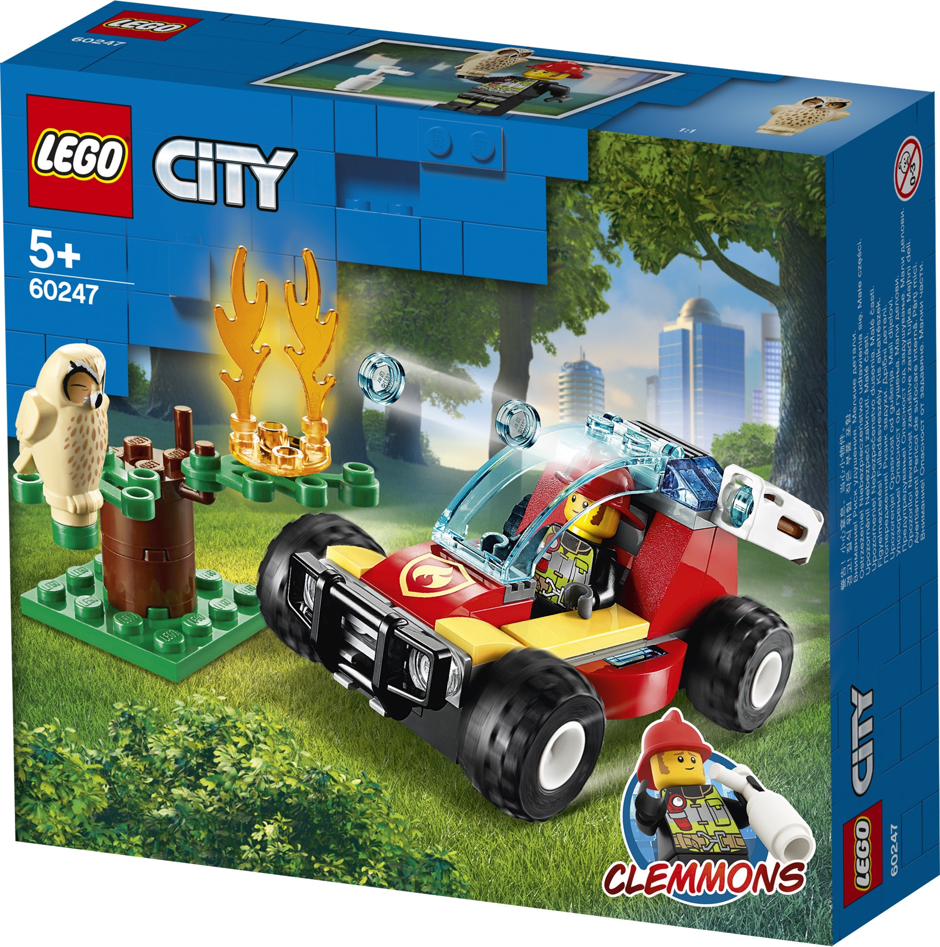 LEGO City 60247 Bosbrand