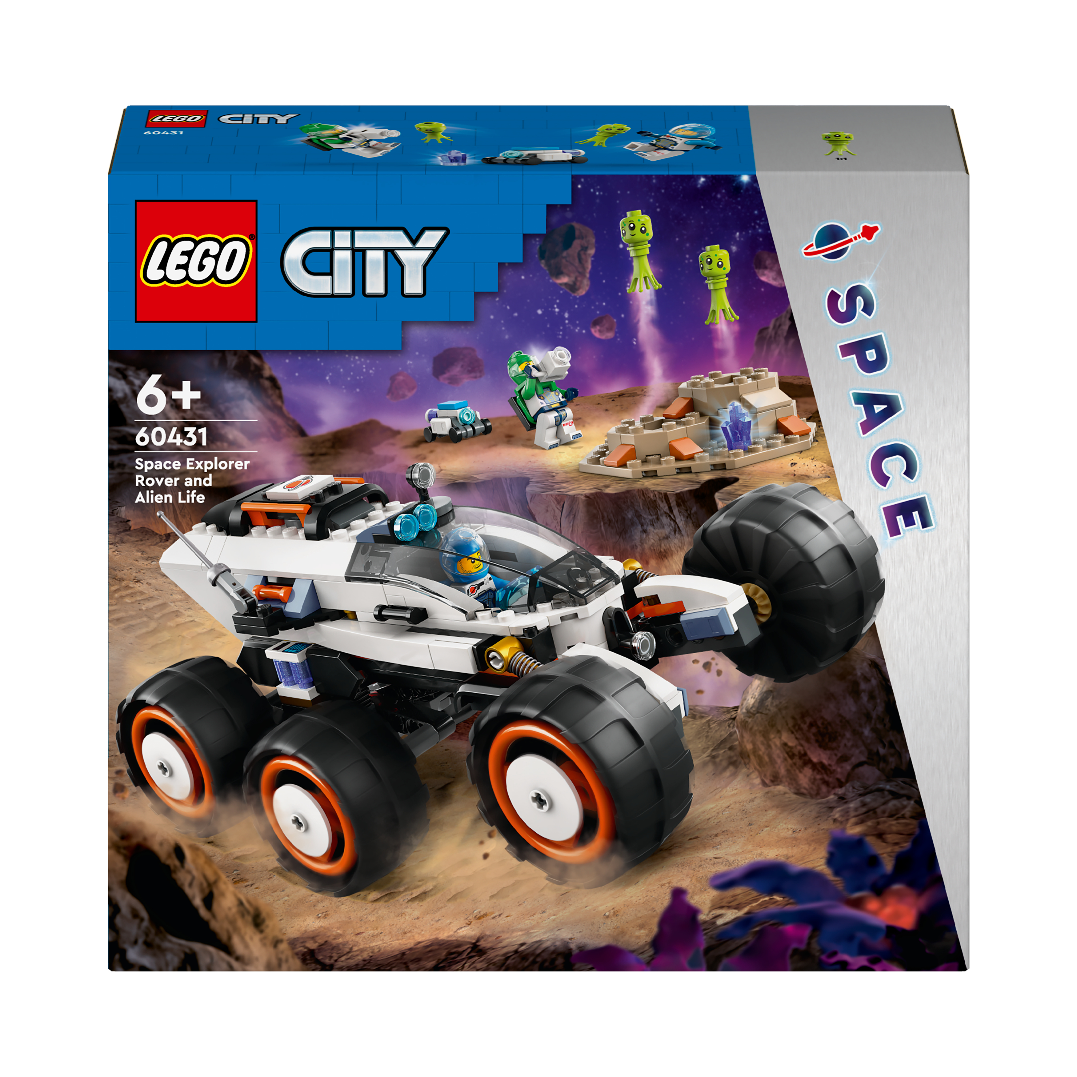 LEGO City 60431 ruimteverkenner en buitenaards leven