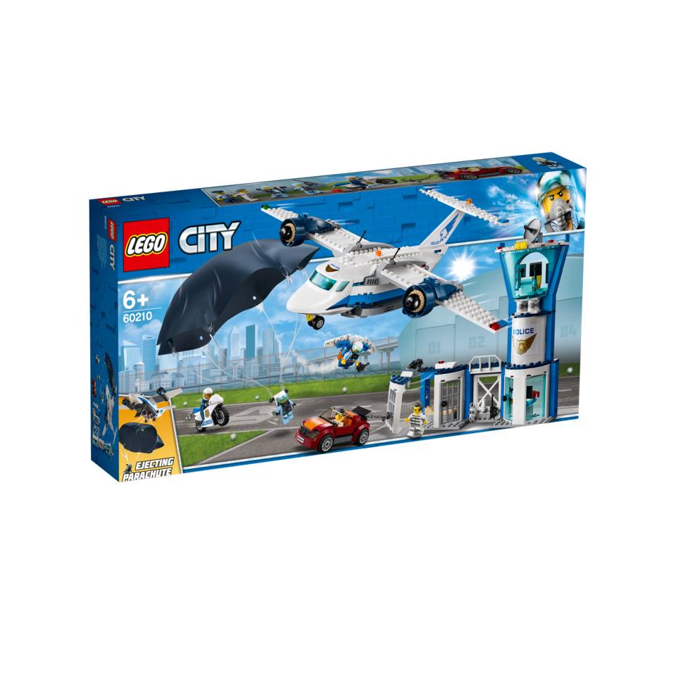 LEGO City Luchtpolitie luchtmachtbasis 60210