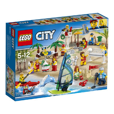 LEGO City personenset plezier aan het strand 60153