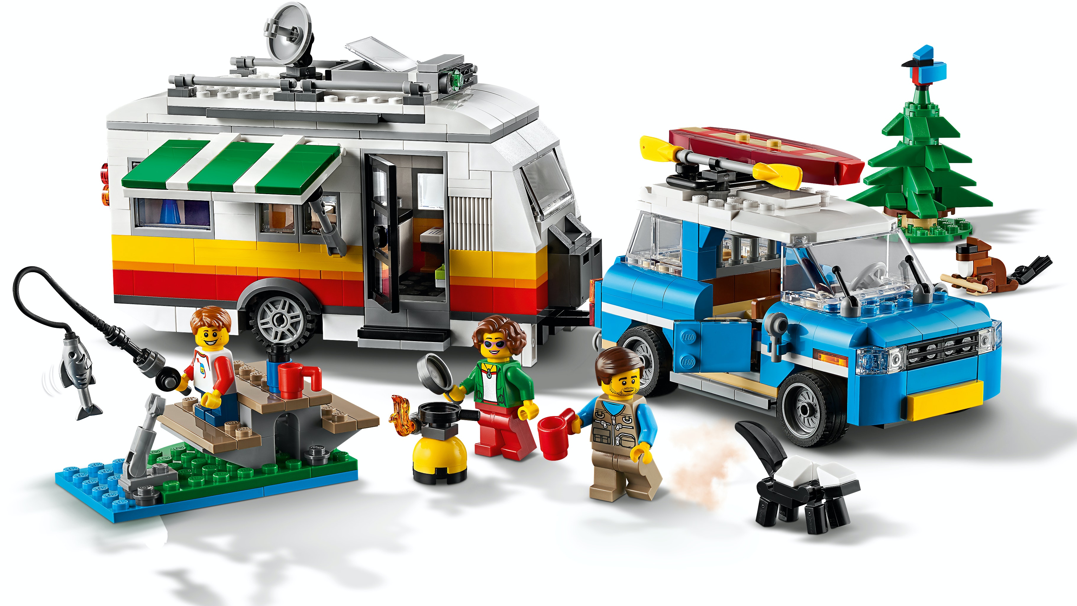 LEGO Creator 31108 familievakantie met de caravan