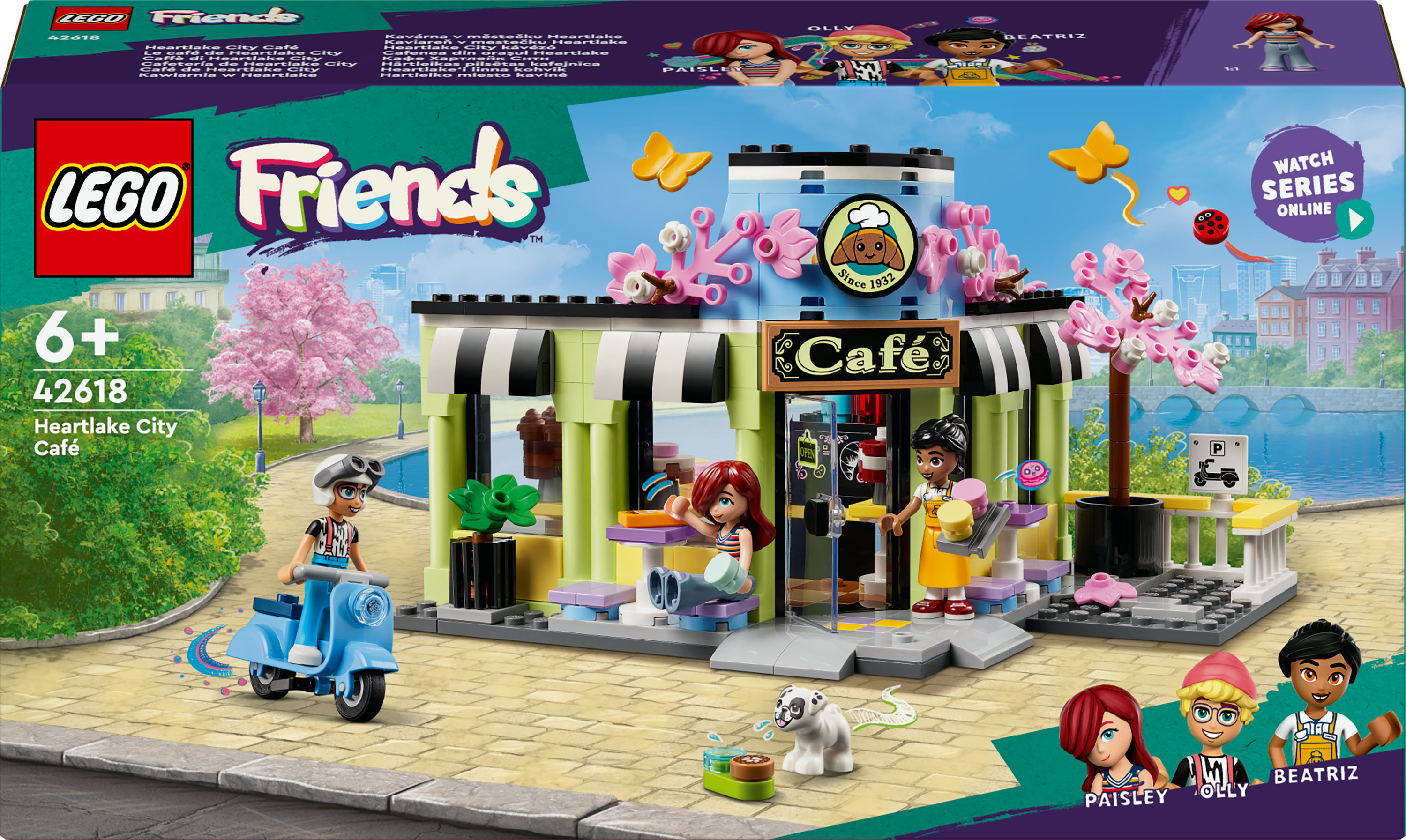 LEGO Friends 42618 Heartlake City cafÃ©