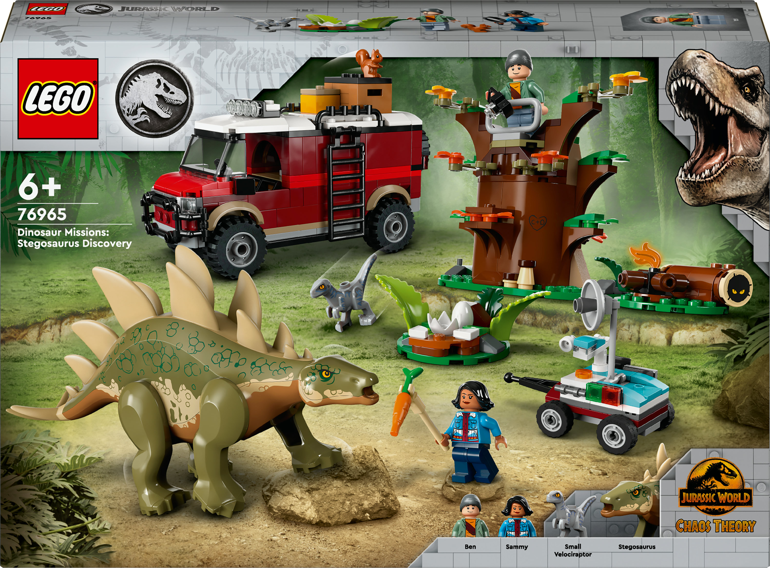LEGO JUR 76965 Dinosaurusmissies: Stegosaurus ontdekking