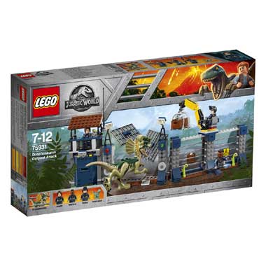 LEGO Jurassic World aanval op de uitkijktoren van Dilophosaurus 75931