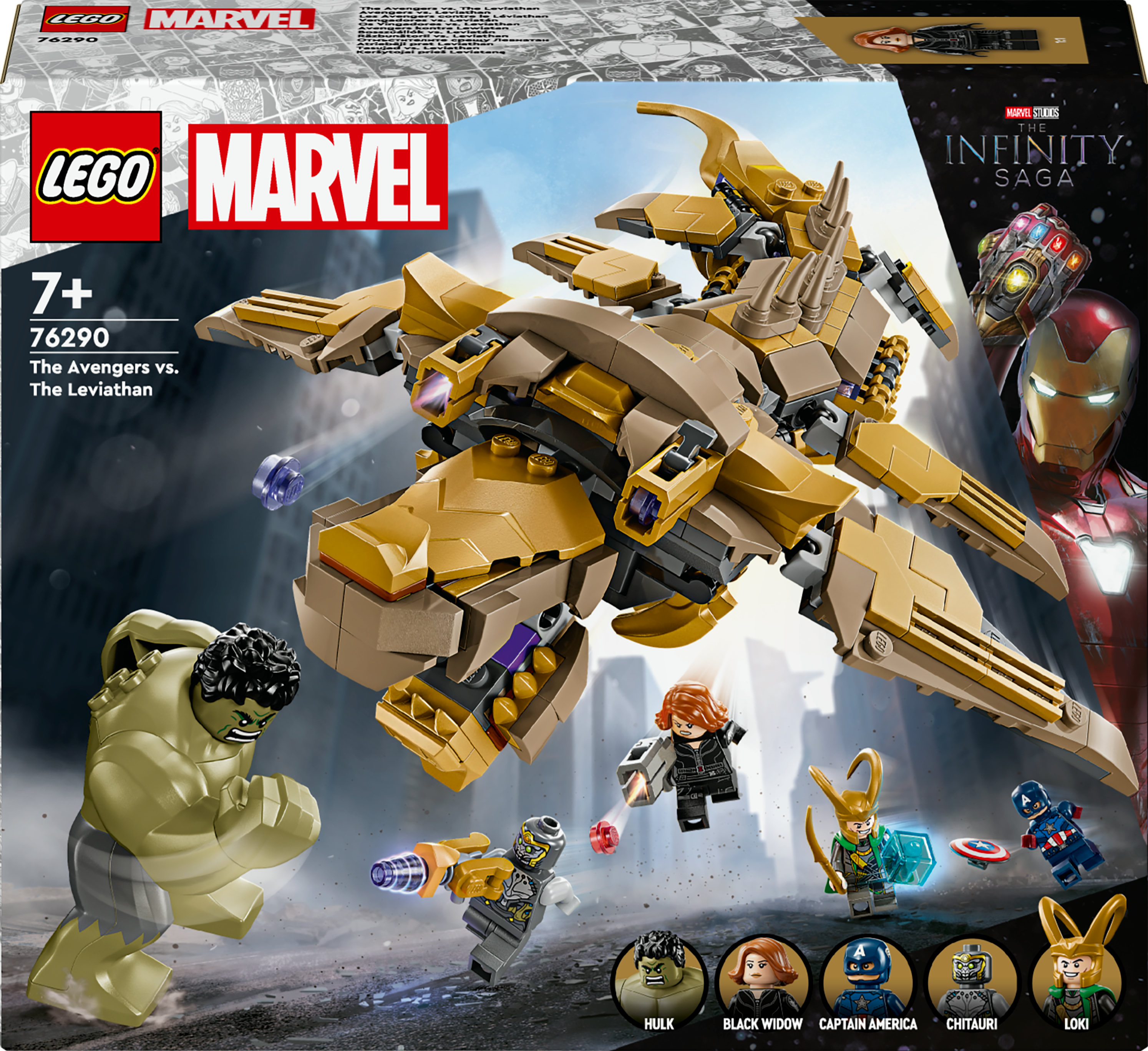 LEGO Marvel 76290 De Avengers vs. de Leviathan