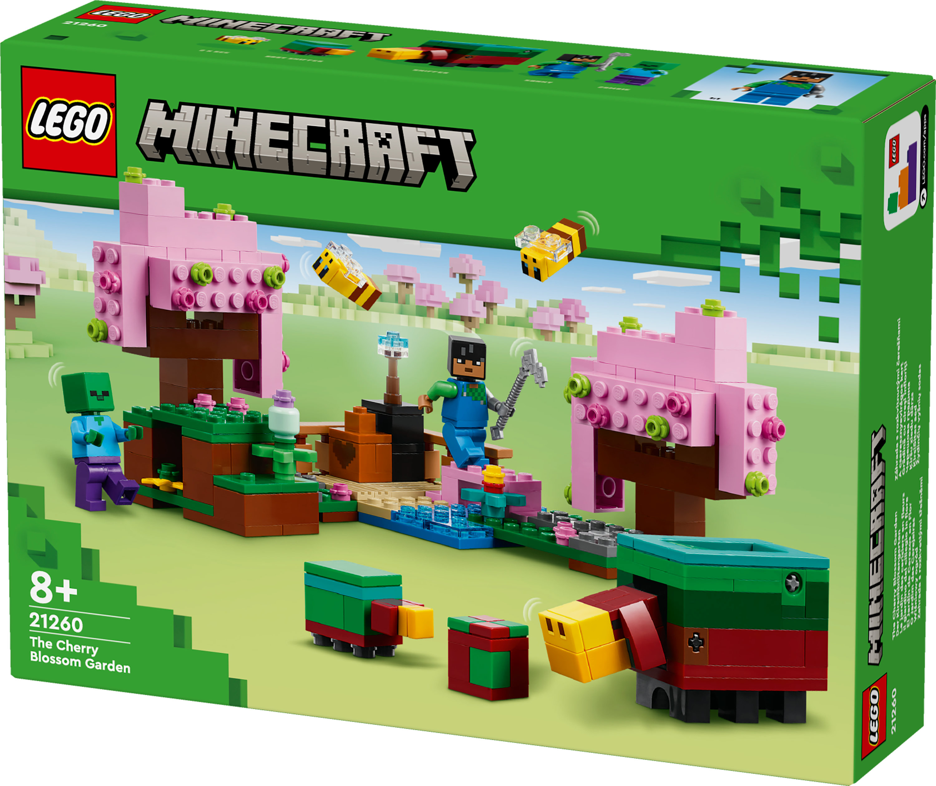 LEGO Minecraft 21260 De kersenbloesemtuin
