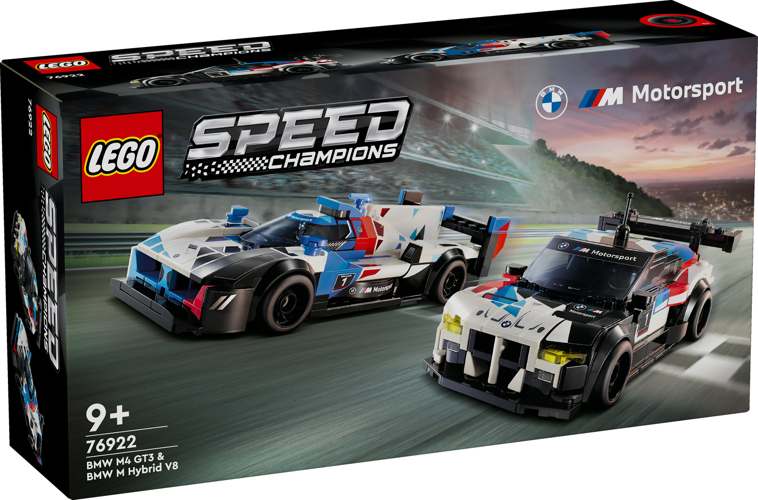 LEGO Speed Champions 76922 M4 GT3 en de M Hybrid V8