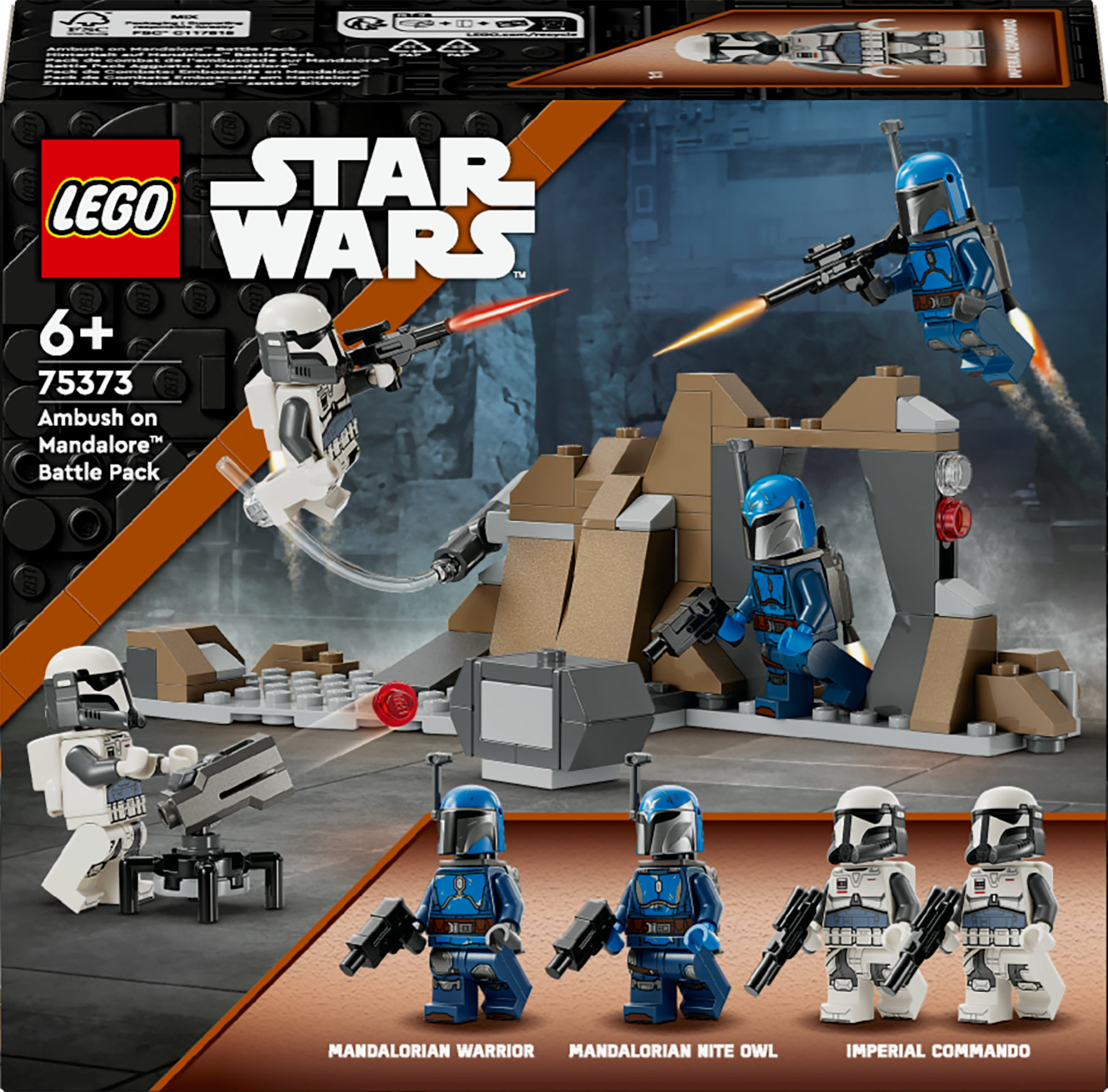LEGO Star Wars 75373 Hinderlaag op Mandaloreâ\