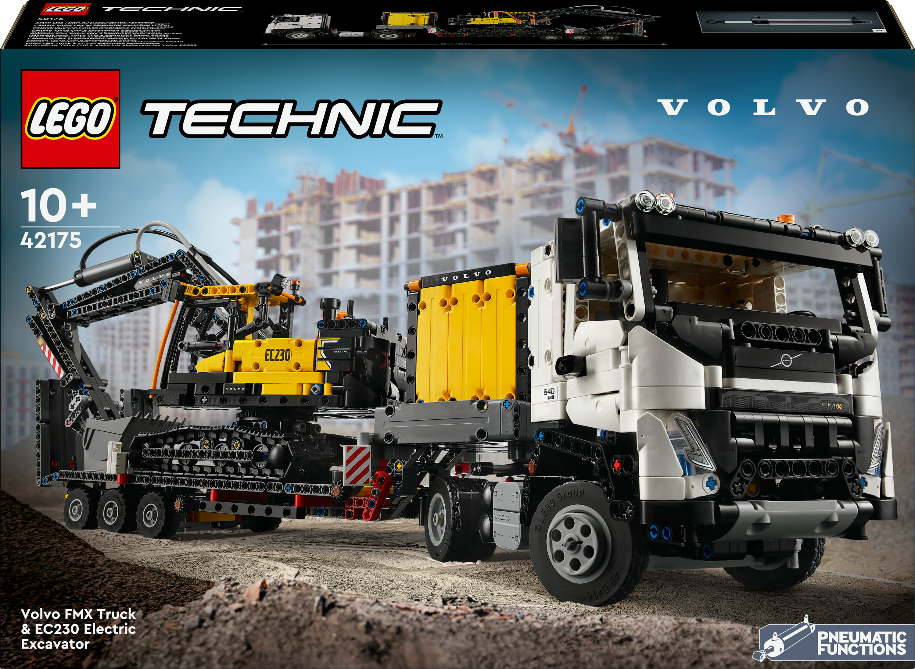 LEGO Technic 42175 Volvo FMX LKW mit EC230 Electric