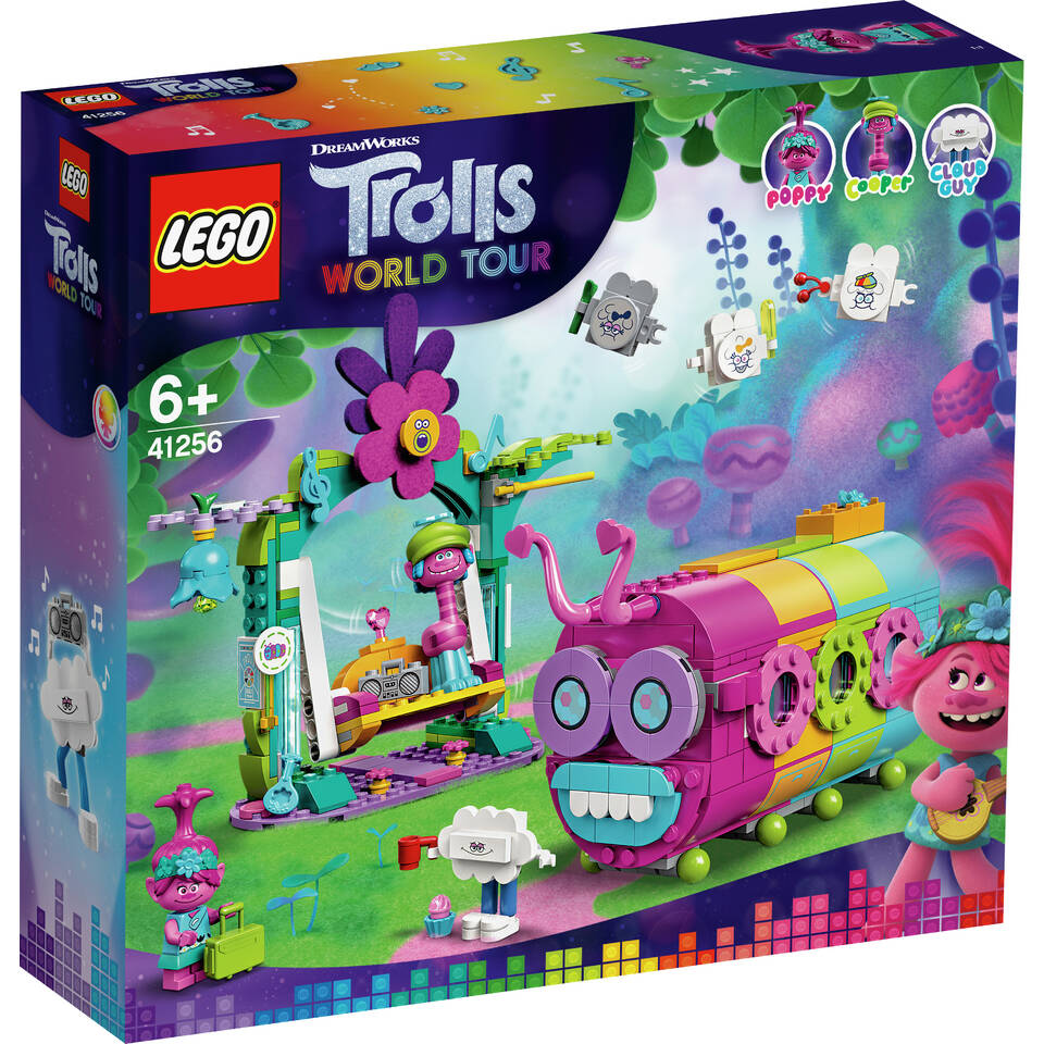 LEGO Trolls regenboogrupsbus 41256