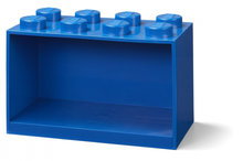 LEGO wandschap 8 noppen 32 x 16 x 21 cm polypropyleen blauw