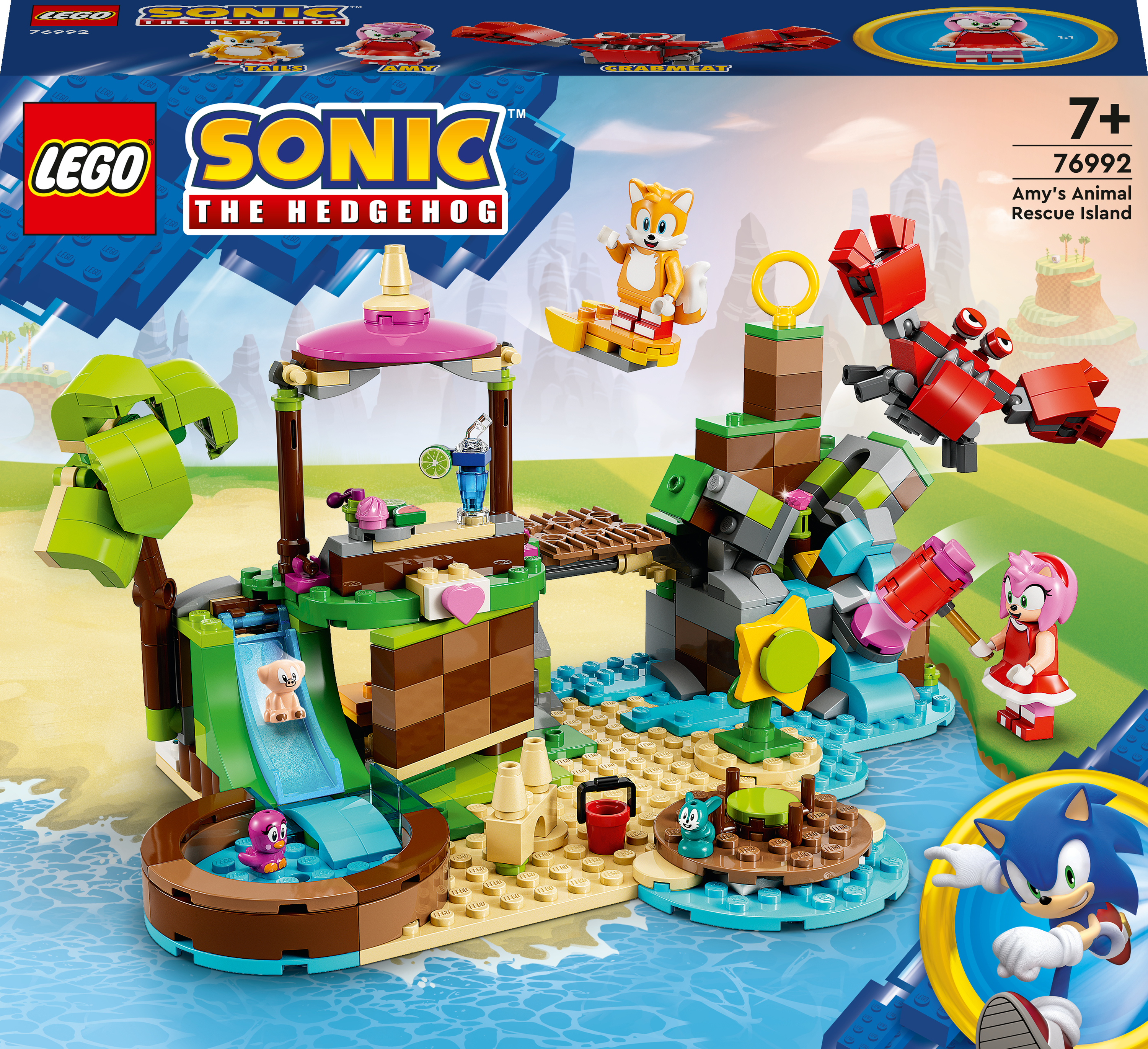 LEGOÂ® Sonic the Hedgehog 76992 Amy's dierenopvangeiland