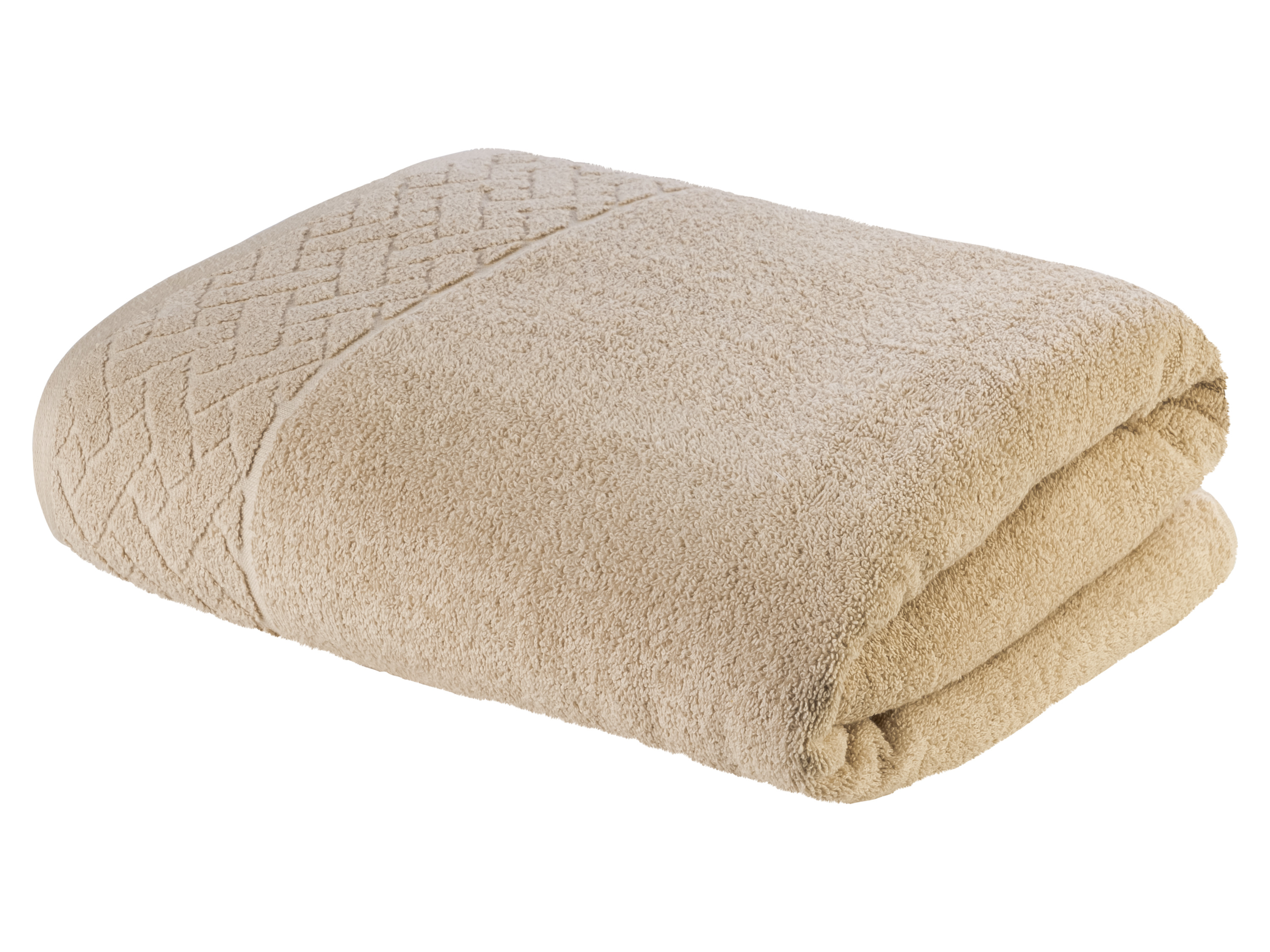 LIVARNO home Handdoek 100 x 150 cm (Beige)