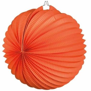 Lampion oranje 22 cm