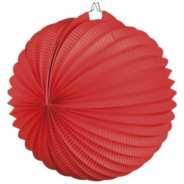 Lampion rood 22 cm