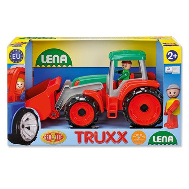 Lena Truxx tractor met shovel