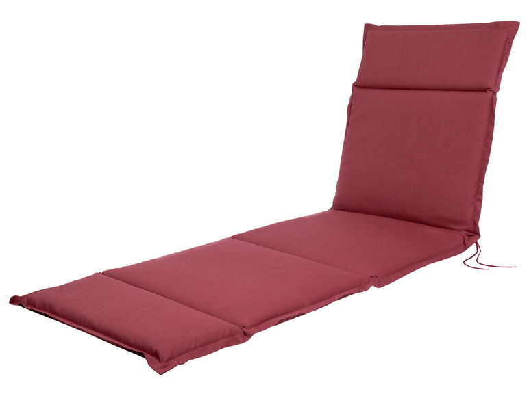 Livarno Home Ligstoelkussen 190 x 60 cm (Rood)