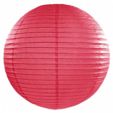 Luxe bol lampion fuchsia roze 50 cm