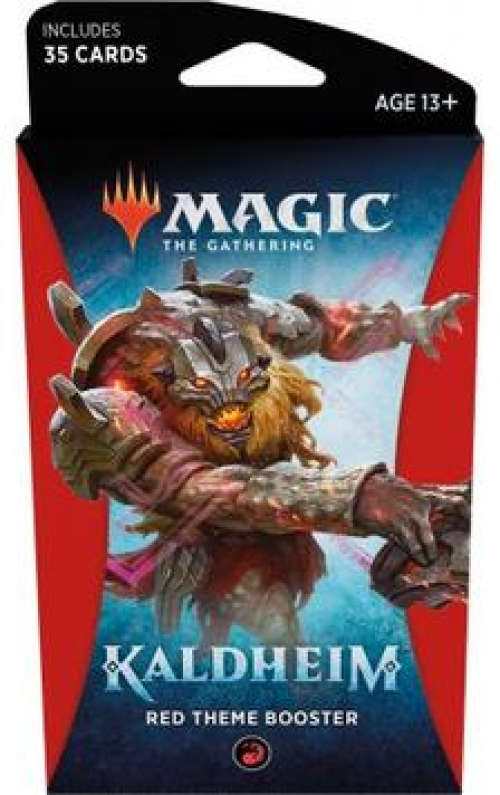 Magic the Gathering TCG Kaldheim Theme Booster - Red