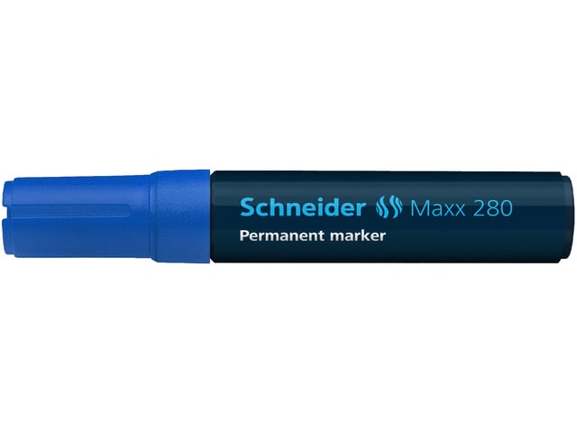 Marker Schneider Maxx 280 permanent blauw