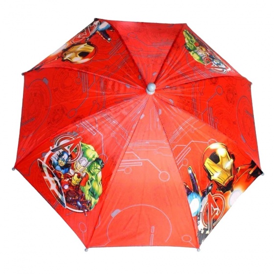 Marvel Avengers paraplu 74 cm rood