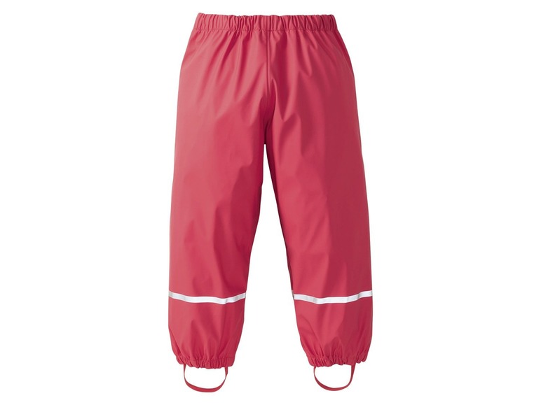 Meisjes modder- en graafbroek 98/104, Rood