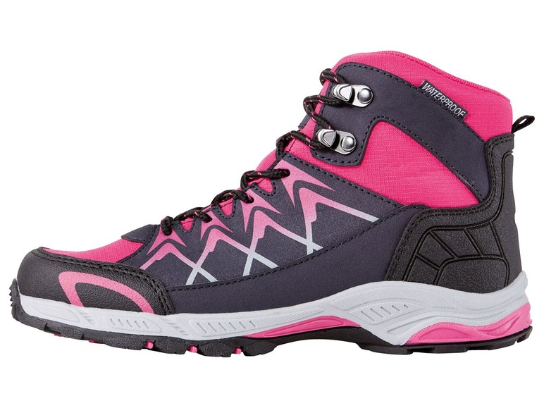 Meisjes trekkingschoenen 32, Donkerblauw/roze