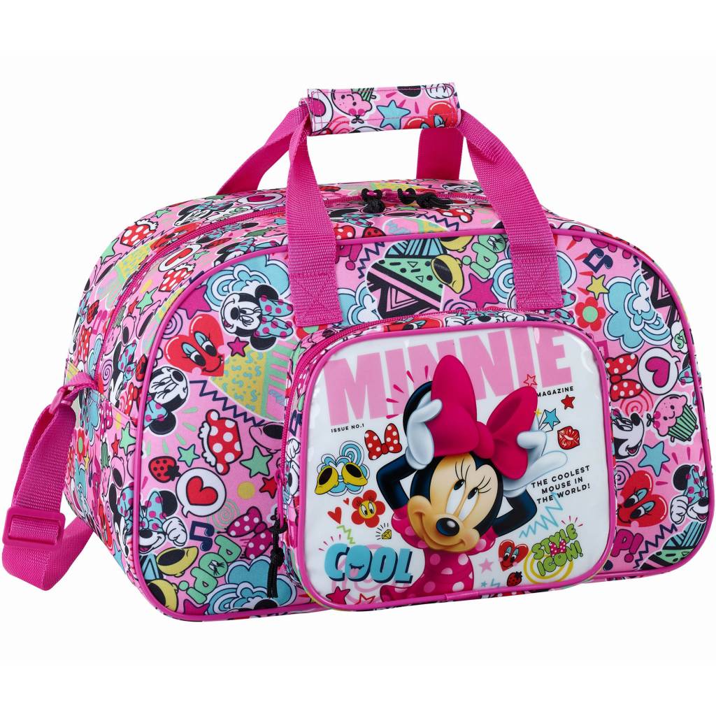 Minnie Mouse sporttas Cool Multi 40 x 24 x 23 cm - polyester