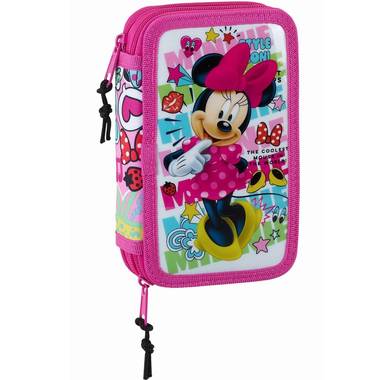 Minnie mouse cool - gevuld etui - 28 stuks - roze