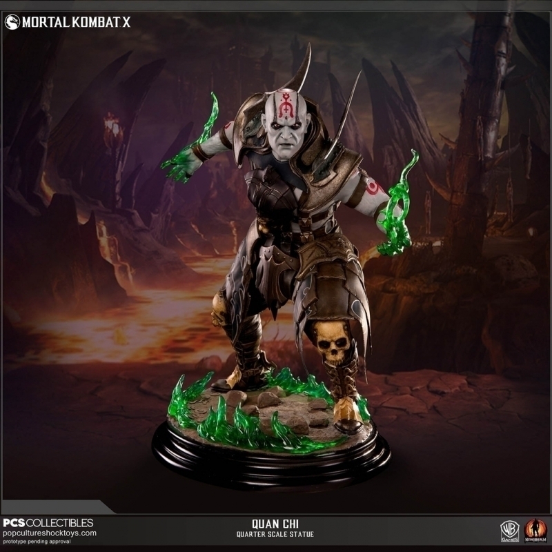 Mortal Kombat X Quan Chi 1:4 Scale Statue