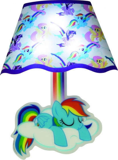 My Little Pony muurstickerverlichting 26 cm blauw