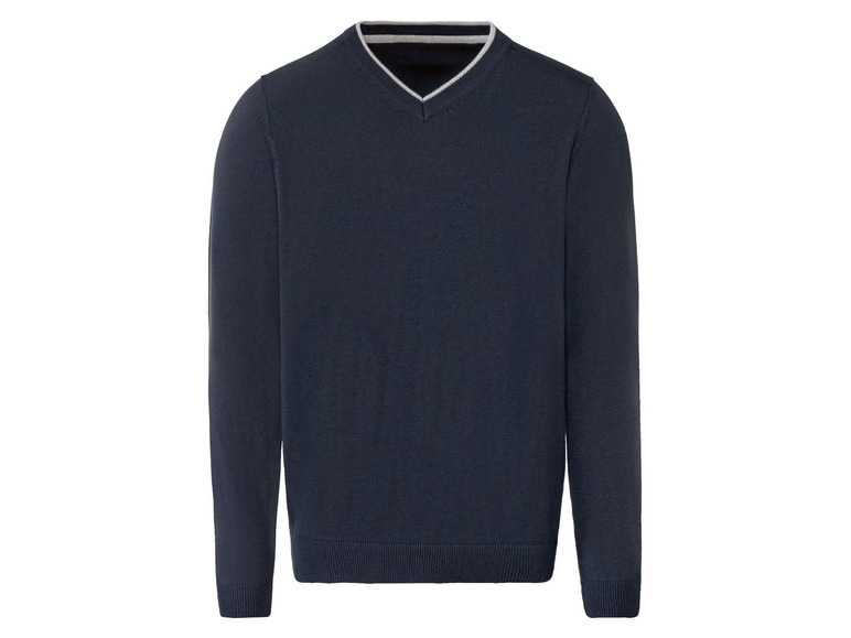 NOBEL LEAGUE Heren pullover (S (44/46), Navy)