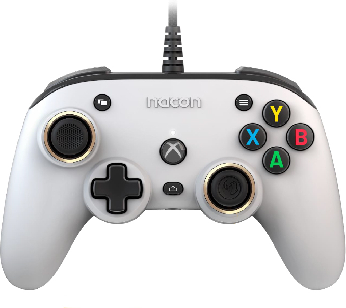 Nacon Pro Compact Wired Controller - Wit