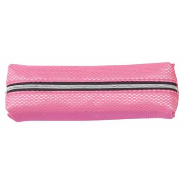 Neon roze etui 19 cm