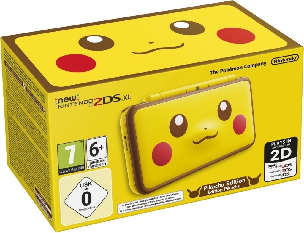 New Nintendo 2DS XL (Pikachu Edition)