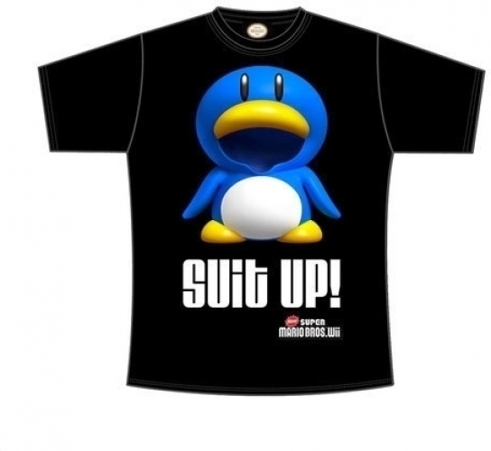 New Super Mario Bros T-Shirt Suit Up