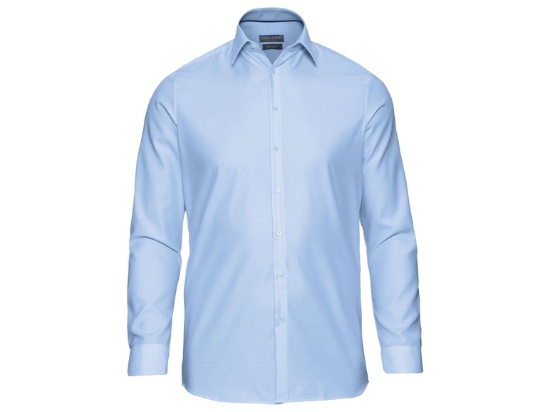 Nobel League Selection Heren overhemd slim fit 39, Blauw