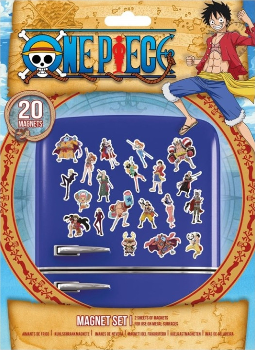 One Piece The Great Pirate Era - Magneet Set