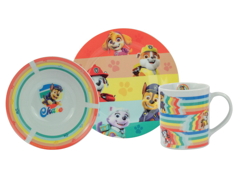 Ontbijtset (Paw Patrol geel)