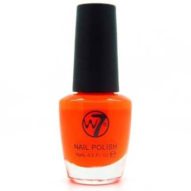 Oranje fluor nagellak w7 15 ml