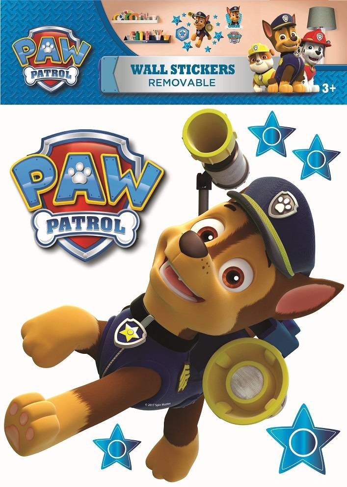 PAW Patrol Muursticker Chase