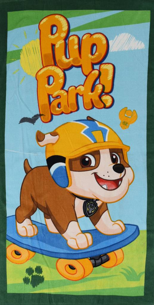 PAW Patrol Strandlaken PUP Park 70x140cm - katoen