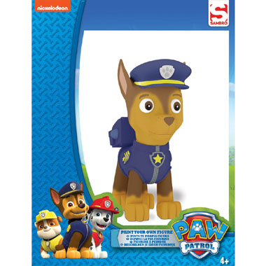 PAW Patrol gips schilderset