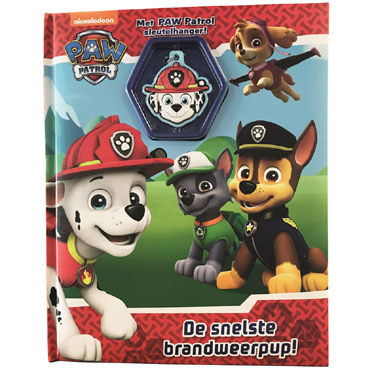 PAW Patrol groot voorleesboek De snelste brandweerpup!