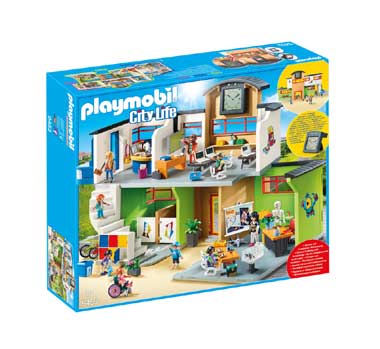 PLAYMOBIL City Life ingerichte school 9453