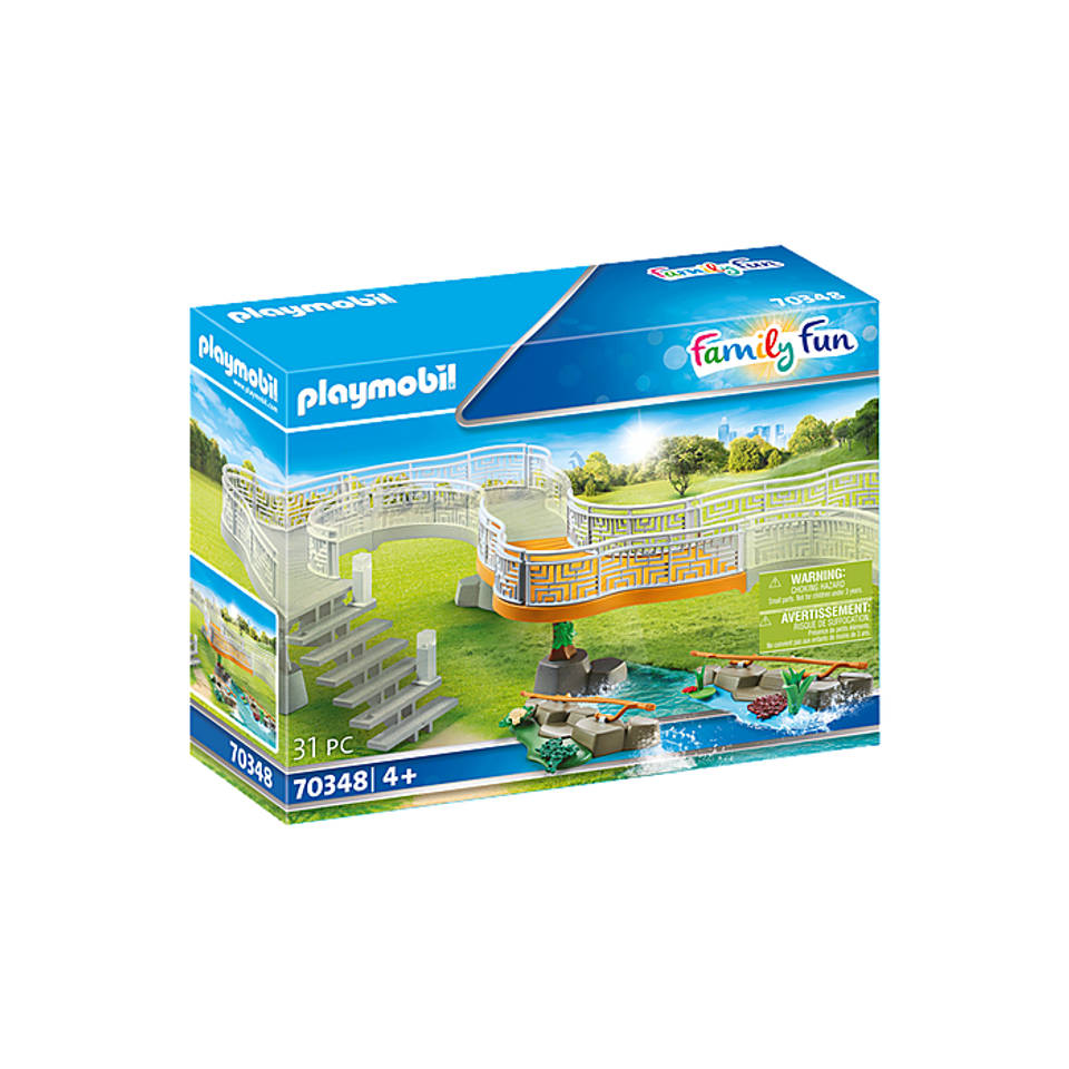 PLAYMOBIL Family Fun uitbreidingsset voor dierenpark 70348