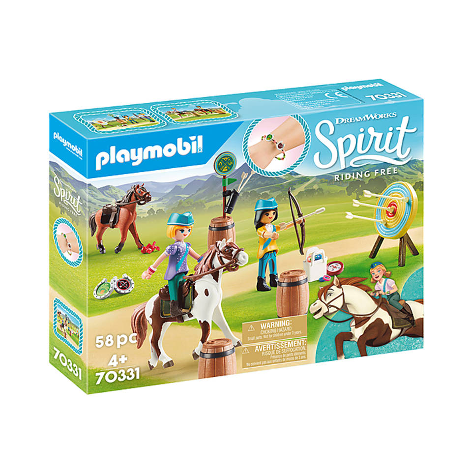 PLAYMOBIL Spirit boogschieten te paard 70331