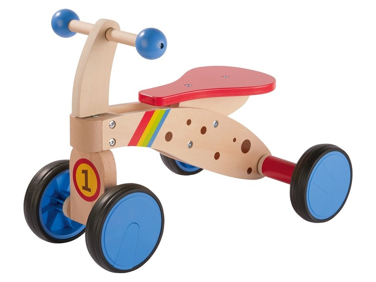 PLAYTIVE JUNIOR Houten loopfiets of hobbelpaard Loopfiets